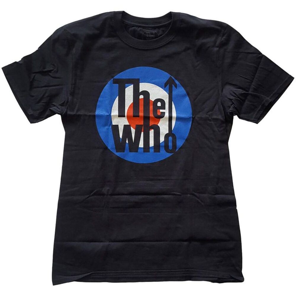 The Who Unisex Adult Target Classic Cotton T-Shirt / Black